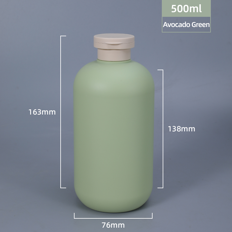 Squeeze Soft Touch Empty Shampoo Conditioner Bottle for Body Lotion Hand wash Cleanser Skin Care Packaging