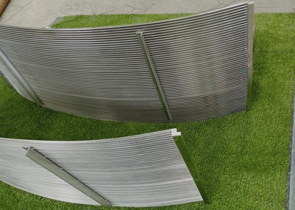 Quality Slot Size 0.1mm Filter Fish And Shrimp Feces Static Wedge Wire Screen Sieve Mesh for sale