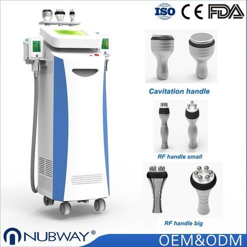Quality five treatment handles cryolipolysis slimming machine with effective result for sale