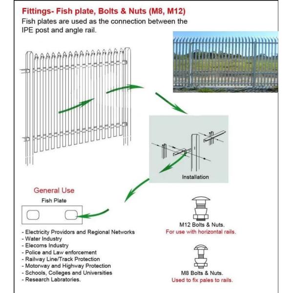 Steel Palisade Fence