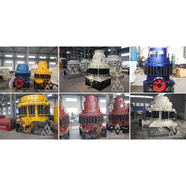 Jiaozuo zhongxin spring stone cone crusher in factory stone crashing machine