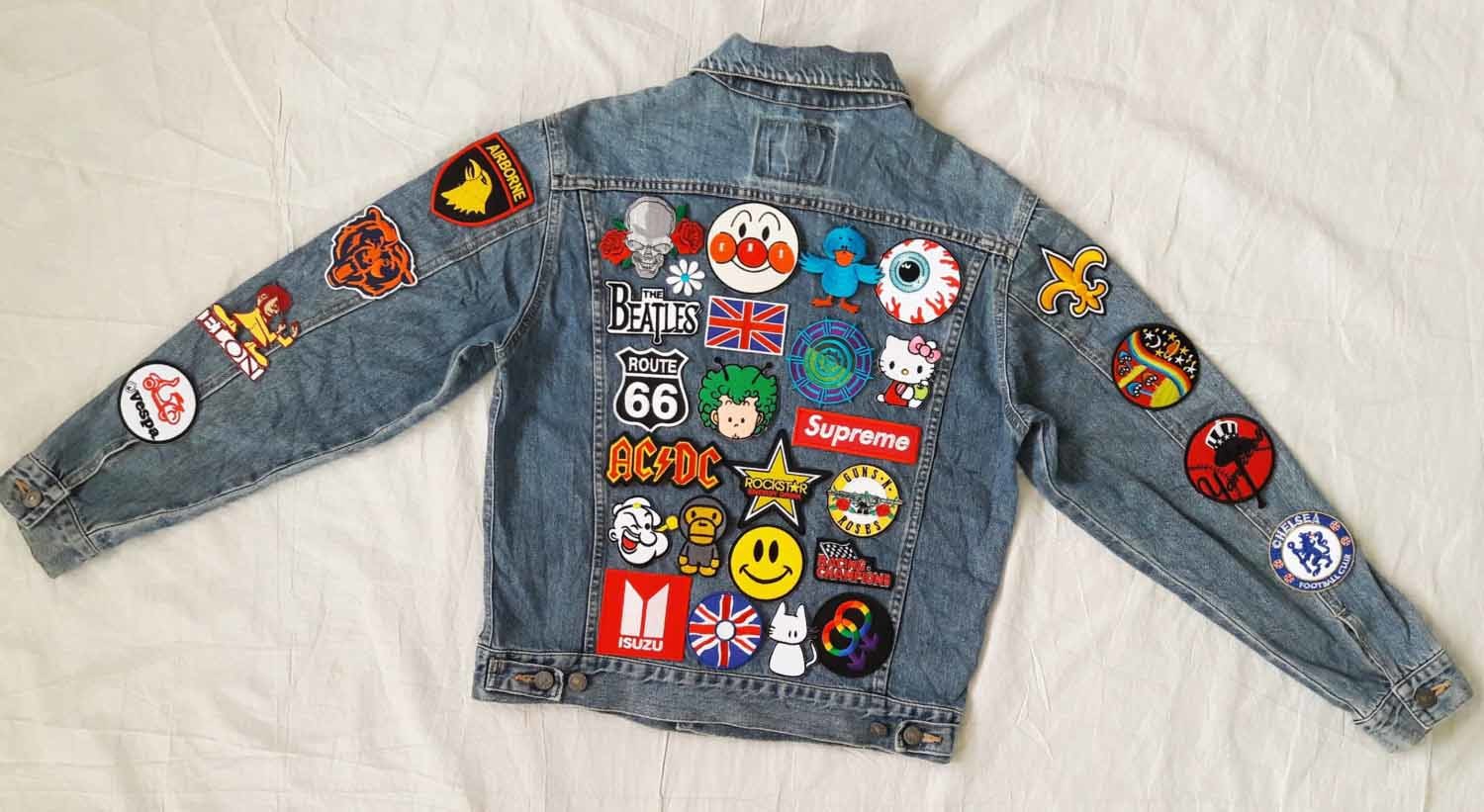 Iron On Applique Dye Sublimation Patch DIY Logo For Hats Clothes​