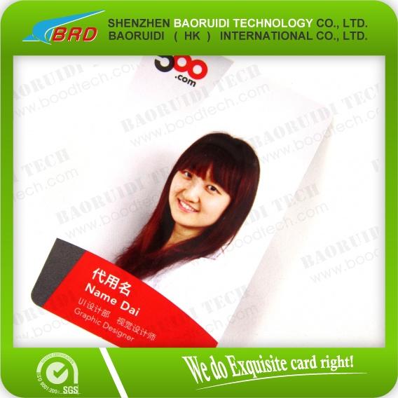 Quality EM4100 card printing PVC mango RFID card 125khz for sale
