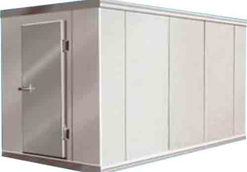 6m * 7m * 2.5m Cold Storage Chamber 105 Cubic Meter With Valley Wheel Compressor