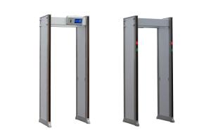 Digital Harmless Portable Walk Through Metal Detector Gate Waterproof And Damp Proof