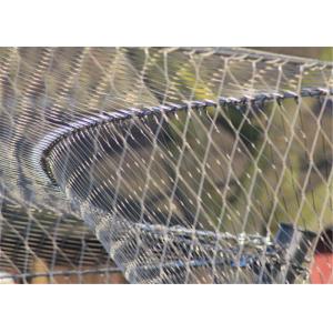 100x100mm Economic Architectural Ferruled Stainless Steel Cable Mesh 2.0mm
