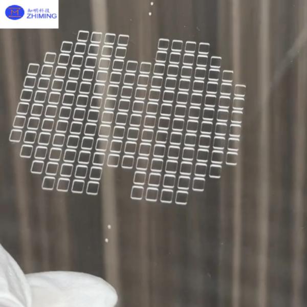 TGV Glass Substrate Through-hole Coating Semiconductor Packaging JGS1 JGS2