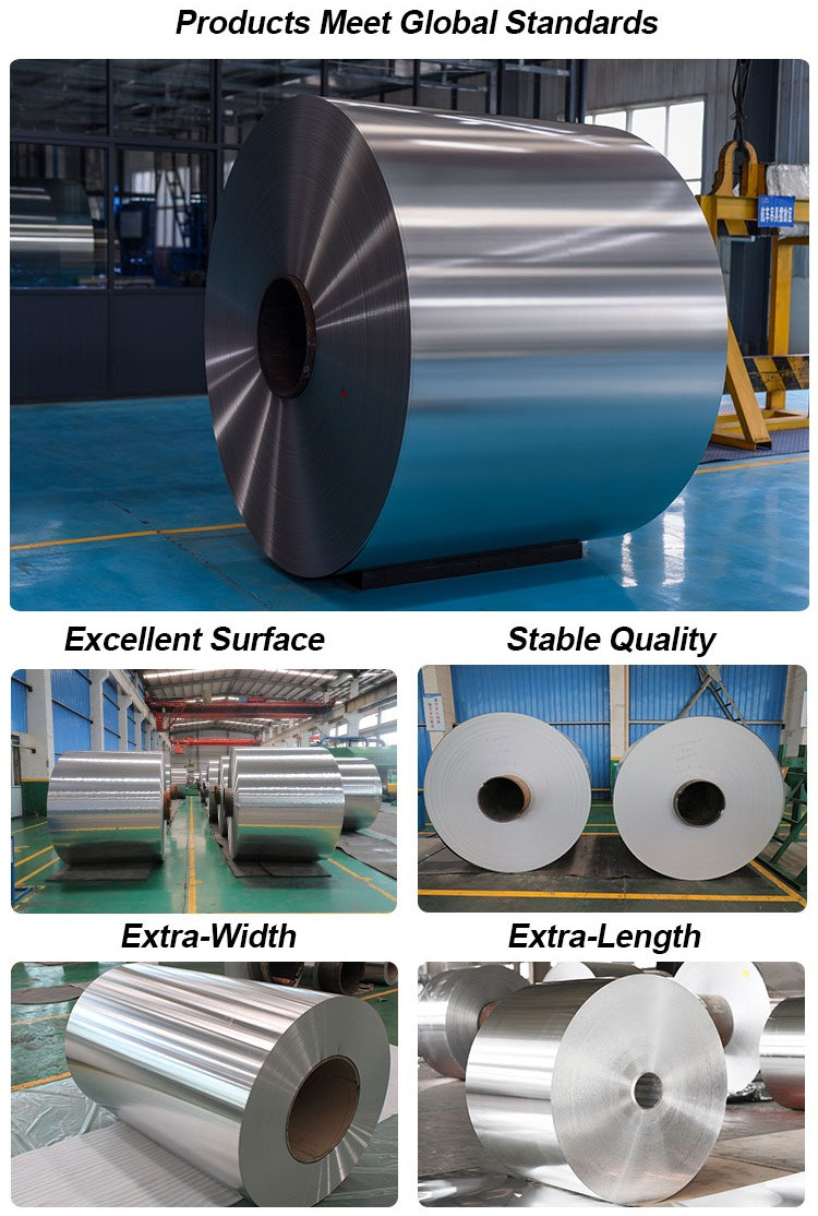 Hot Rolled Aluminum Coil Roll A1050 3150 3003 H14 3105 3104 1060 1100 3003 3004 5052 8011