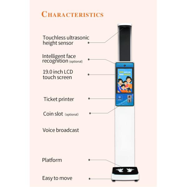 Intelligent BMI Weight Scale Physical Examination Height Weight Bmi Machine