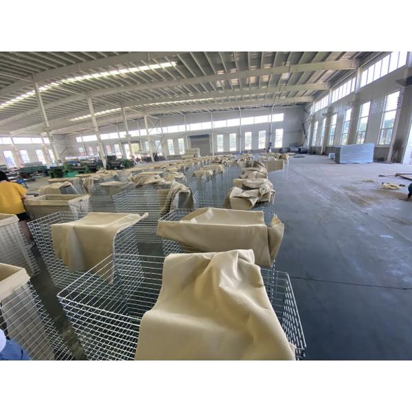 4mm Square Garden Welded Mesh Gabion Ss304 1x1x1m