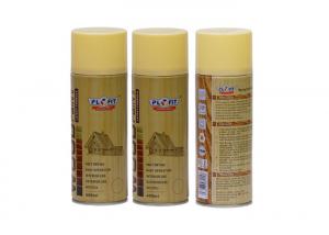 China Decorative Wood Finish Spray Paint Hard Wearing , Gold Lacquer Spray Paint For Wood wholesale