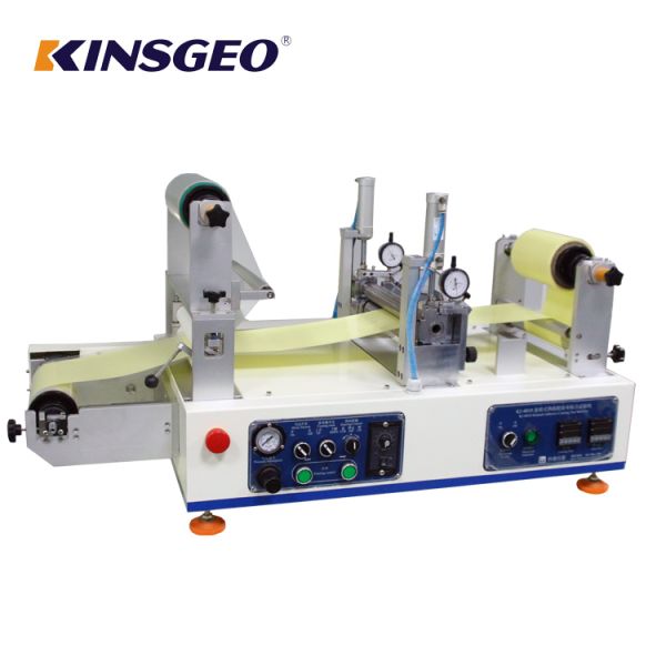 Laboratory hot melt coating machine front view
