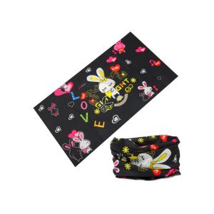 Rabbit Design Kids Headwear 25*50 CM Microfiber Polyester