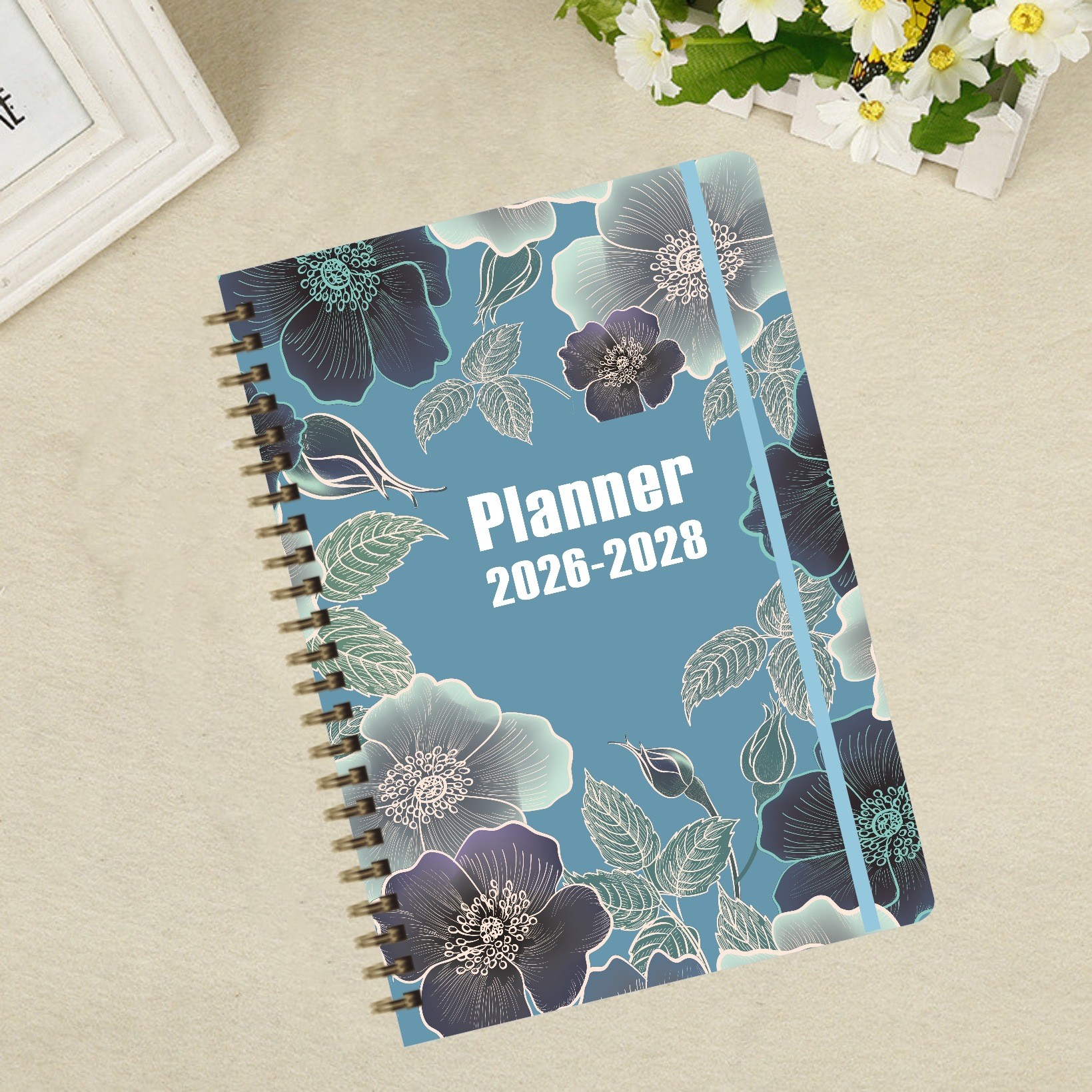 Vintage Style Feature A5 Custom Notebook Essential for Logo Printing