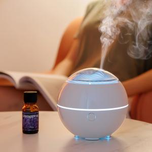 China 100ML Plastic Aroma Diffuser 7 Color Lights Portable Mini USB Mountain View Diffuser on sale