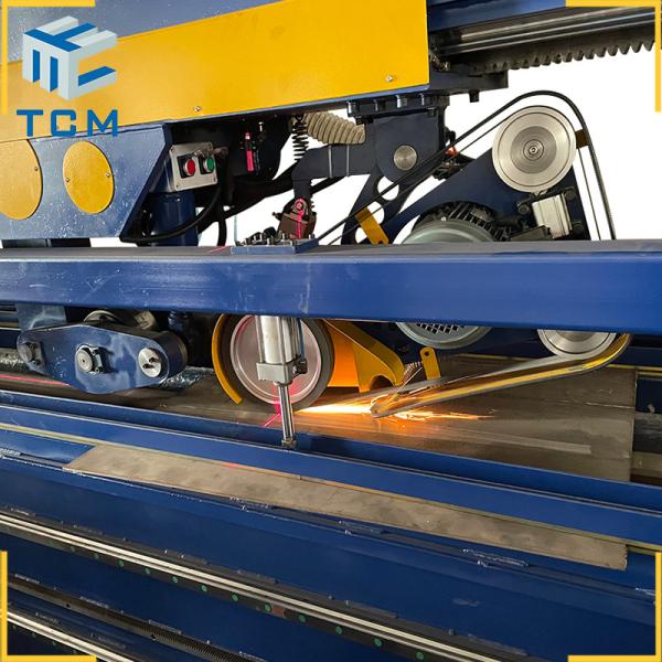 Quality Longitudinal Welding Seam PLC CE Automatic Grinding And Polishing Machine for sale