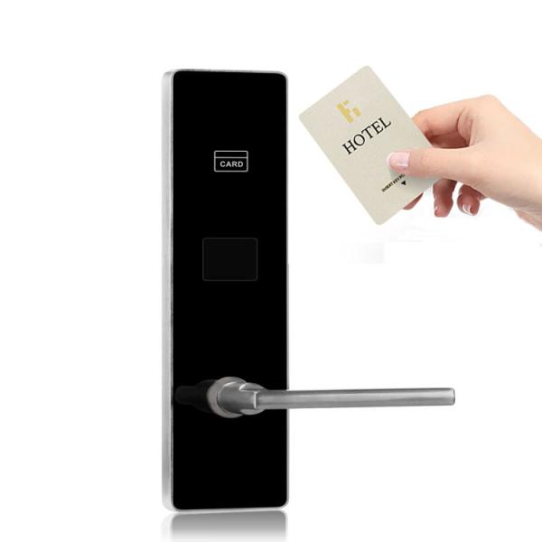 Quality Stainless Steel Swipe Card Hotel Electronic Locks With Management Software for sale
