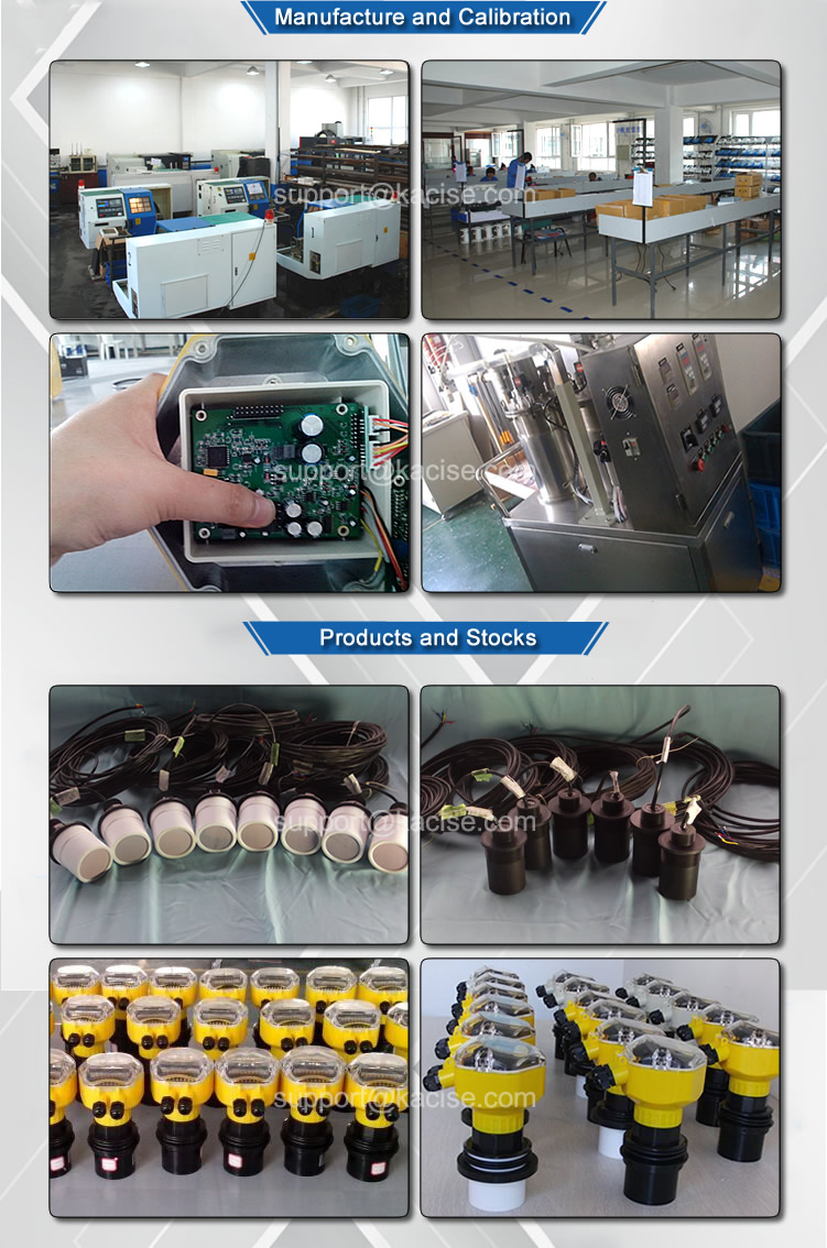 split type of Open flow ultrasonic open channel flowmeter with LCD display