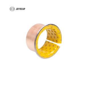 China 500452003 SF-2 Yellow POM Self Lubricating Sleeve Bearings Split Boundary Plain Journal Bushing Without Lead wholesale