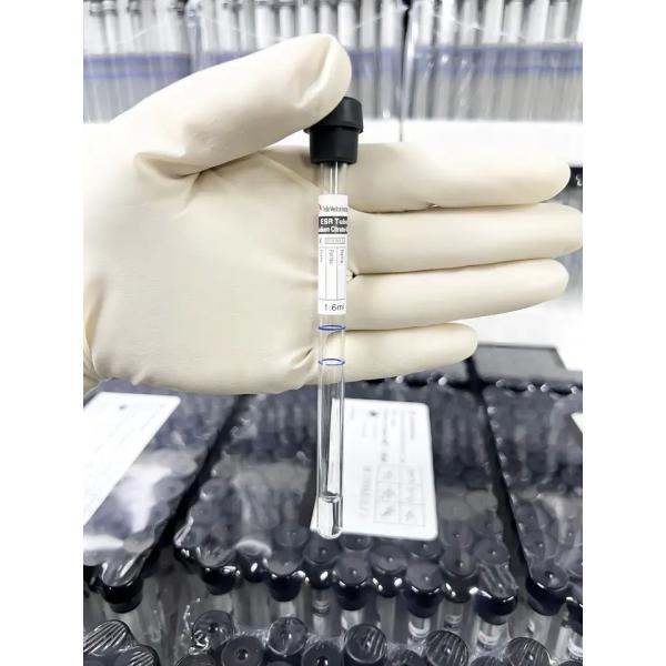 2ML Sterilized Vacuum Blood Collection ESR Tube Disposable Medical Products