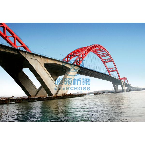 Steel Structure Composite Beam Bridge ODM Temporary Steel Bridge