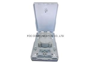 Wall Mounted FTTH Distribution Box 48 Port , Network Termination Box For Fiber Splicing