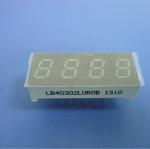 0.32 Inch Green Four Digit 7 Segment Led Display Temperature Humidity Indicator