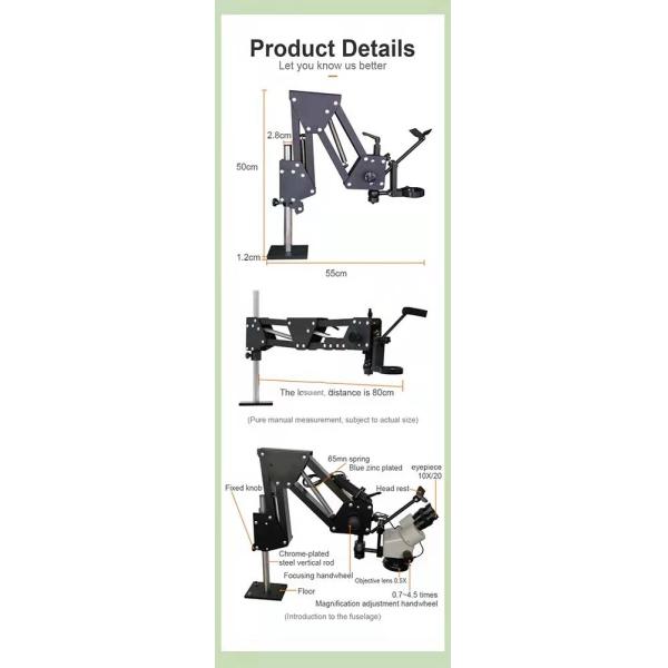Jewelry Microscope Stands Flexible arm Gem Microscope stand universal stand