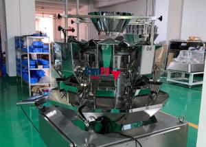 China Polished Surface SUS304 Automatic Multihead Weigher With Double Flap wholesale