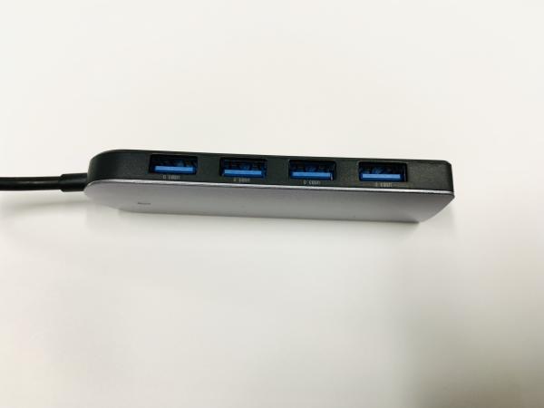 Quality MacBook Pro Air USB Type C Adapter Hub 5 In 1 Type C To 4 USB 3.0 Ports PD for sale