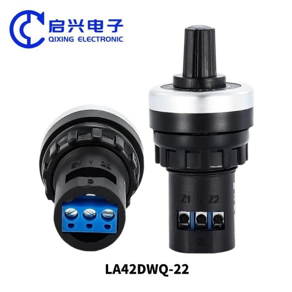 Quality 10k Potentiometer LA42DWQ-22 10k Ohm Variable Speed Drive Potentiometer 22mm for sale