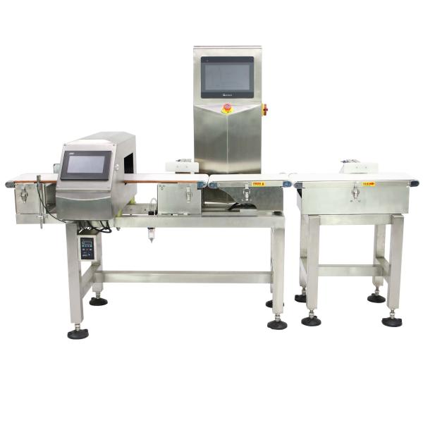 Quality Industry High Sensitivity Metal Detector Checkweigher Machine For Food Industry for sale