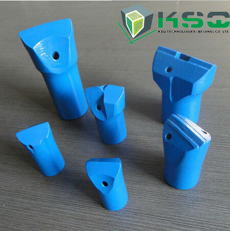 Oblique Chipways Chisel Drill Bit For Small Hole Drilling Operation Tapered with 7/11/12 degree