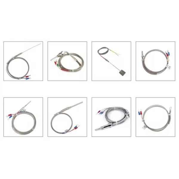 Thread M6/M8/14'' Screw Probe Temperature Sensor Thermocouple K Type Cable 2m