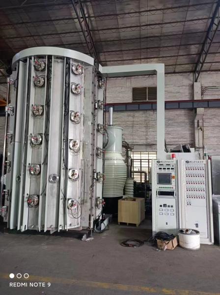 Quality Metal Fully Automated Production Line Vacuum Coated Machine For Gold Color for sale
