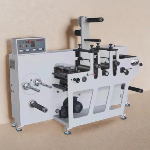 MQ-350Y(S) Double Station Two Head Fully Rotary Die Cutting And Slitting Machine Blank Un-Printed Labels Adhesive Paper