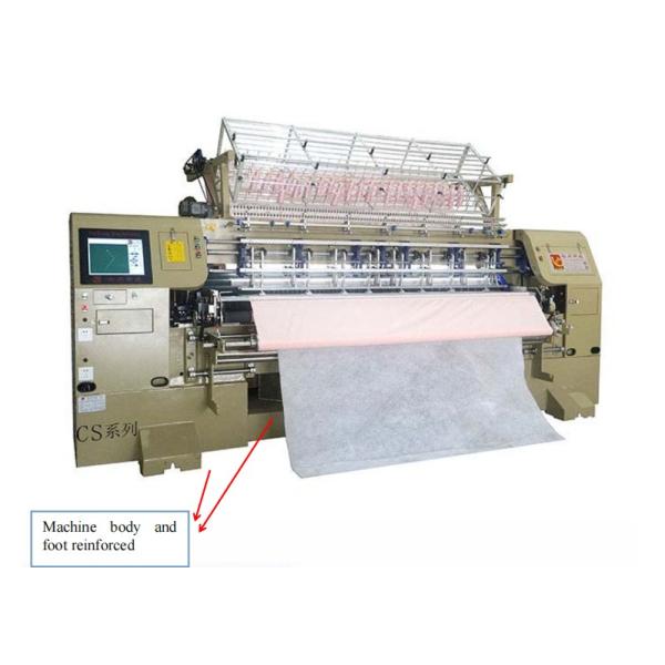240CM 3 Rows Multi Needle Computerised Quilting Machine For Bed Linens