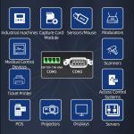 Industrial Fanless Mini Computer Linux Intel N100 DDR4 16G RAM 4LAN Dual COM