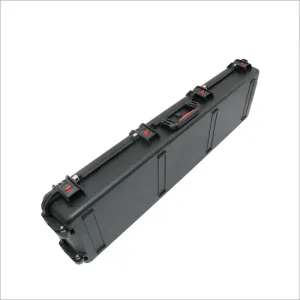 China Black Waterproof Plastic Equipment Case Shock Proof wholesale