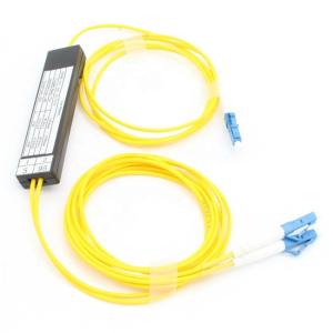 China Lightweight ABS 1x2 Plc Splitter Environment Stable With Low Return Loss wholesale