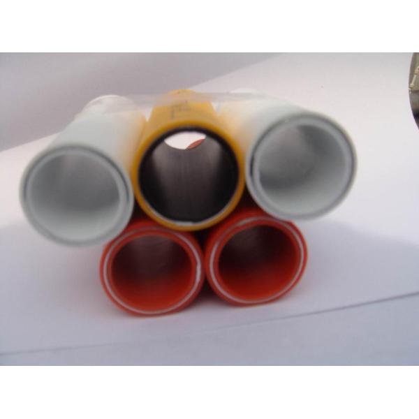 PE HDPE Aluminum Plastic Pipe Extruder , Single Screw Extruder