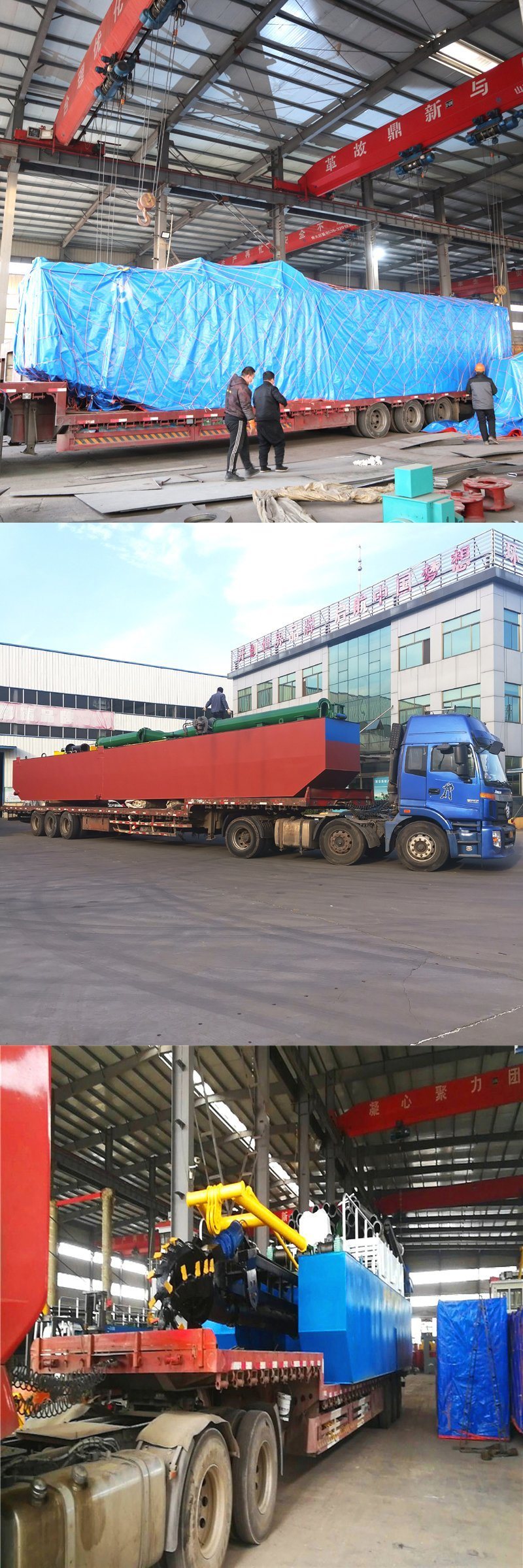 Made in China River Sand Transportation Carrier with Bottom Opening