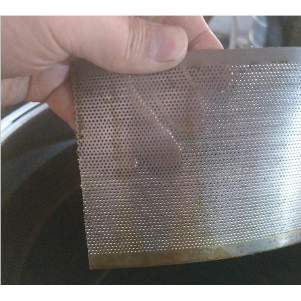 Buliding Material 316 Micron Round Hole Perforated Metal Sheet