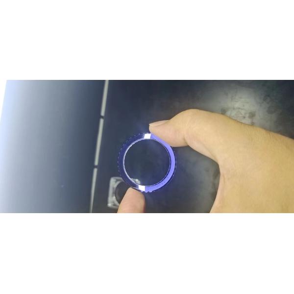 Custom Optical Glass Sapphire Crystal Watch Case Bezel Parts C-axis