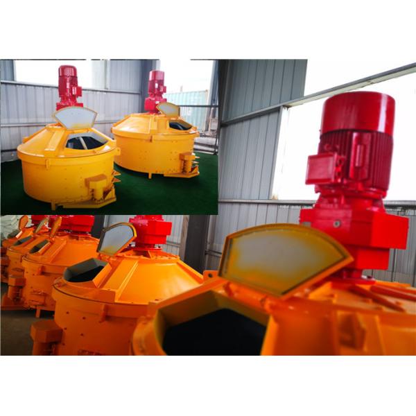 Red Precast Concrete Mixer 1-3 Unloading Doors PMC500 Civil Construction Projects