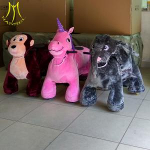 China Hansel amusement park cars for sale battery kids animal bikes rides manufacturer wholesale