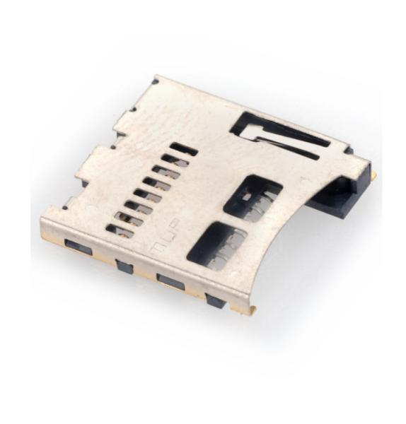 Quality 50V Max SMT SD Card Connector for sale