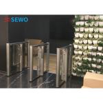 RS485 TCP/IP One Way Turnstile Gate Speed Gates Fingerprint Time Attendance