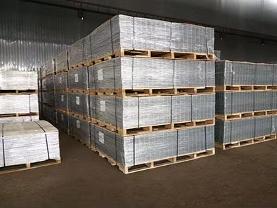 6 Ft High Durable High Security Prison Welded Mesh 358 Anti Climbing Fence Panel With Razor Barbed Wire