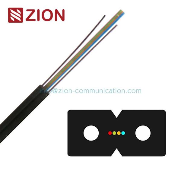 Quality GJXFDH / GJXDH Indoor FTTH Drop Cable Ribbon Fibers 2.0x4.0 LSZH for sale